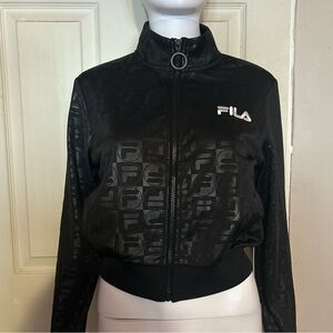 FILA Women's Black Track Jacket
